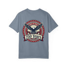250 Years Eagle Badge T-Shirt | USA 4th of July Patriotic Tee