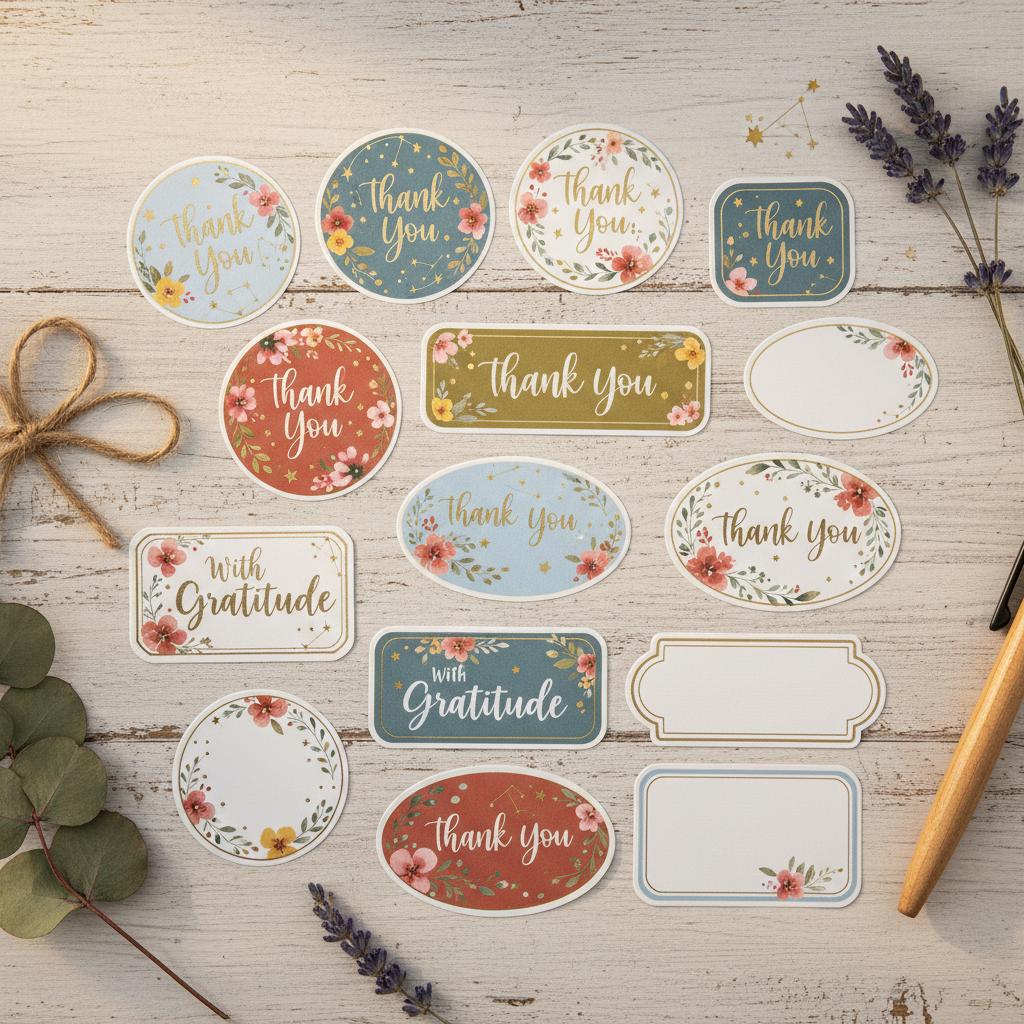 Functional Stickers – Journal & Filing Labels