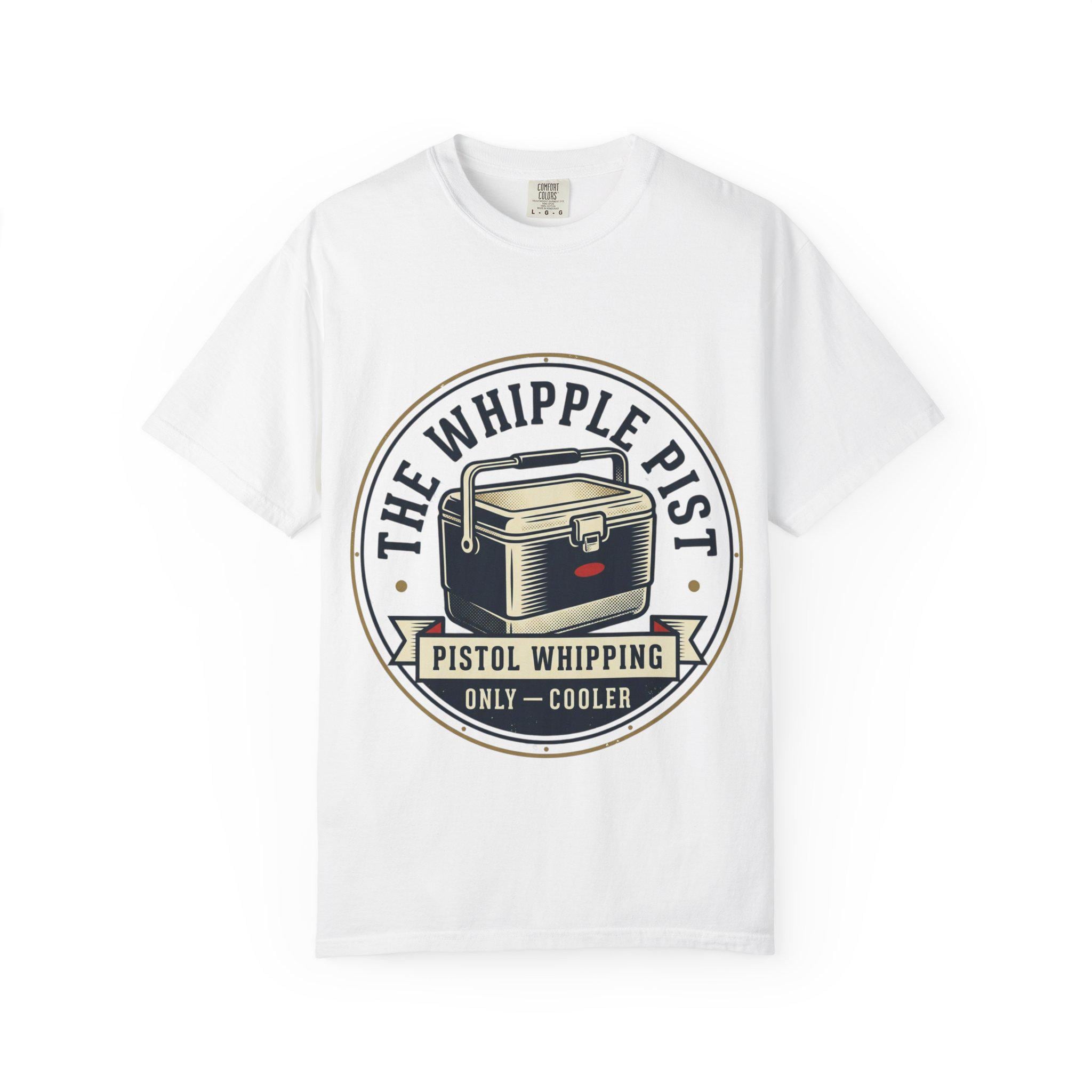 The Whipple Pistol Cooler graphic tee | Pistol Whipping design