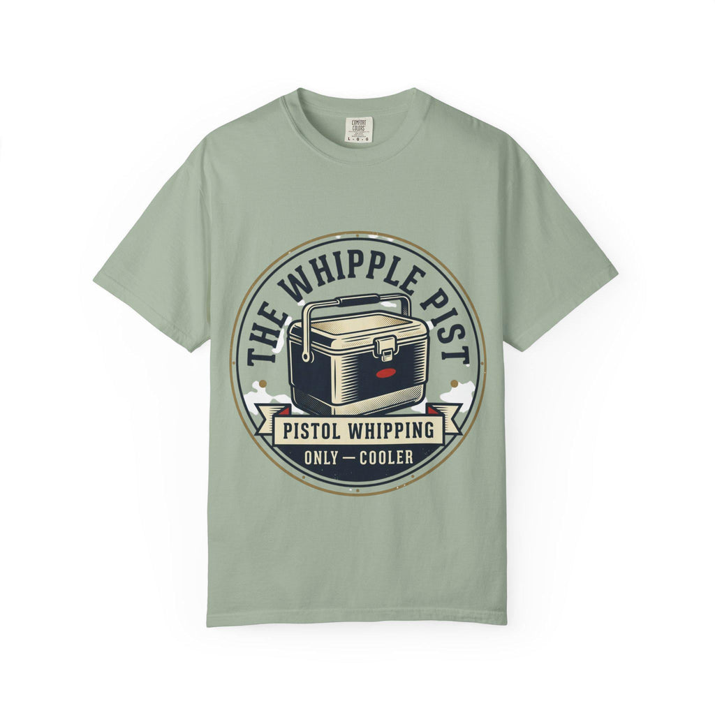 The Whipple Pistol Cooler graphic tee | Pistol Whipping design