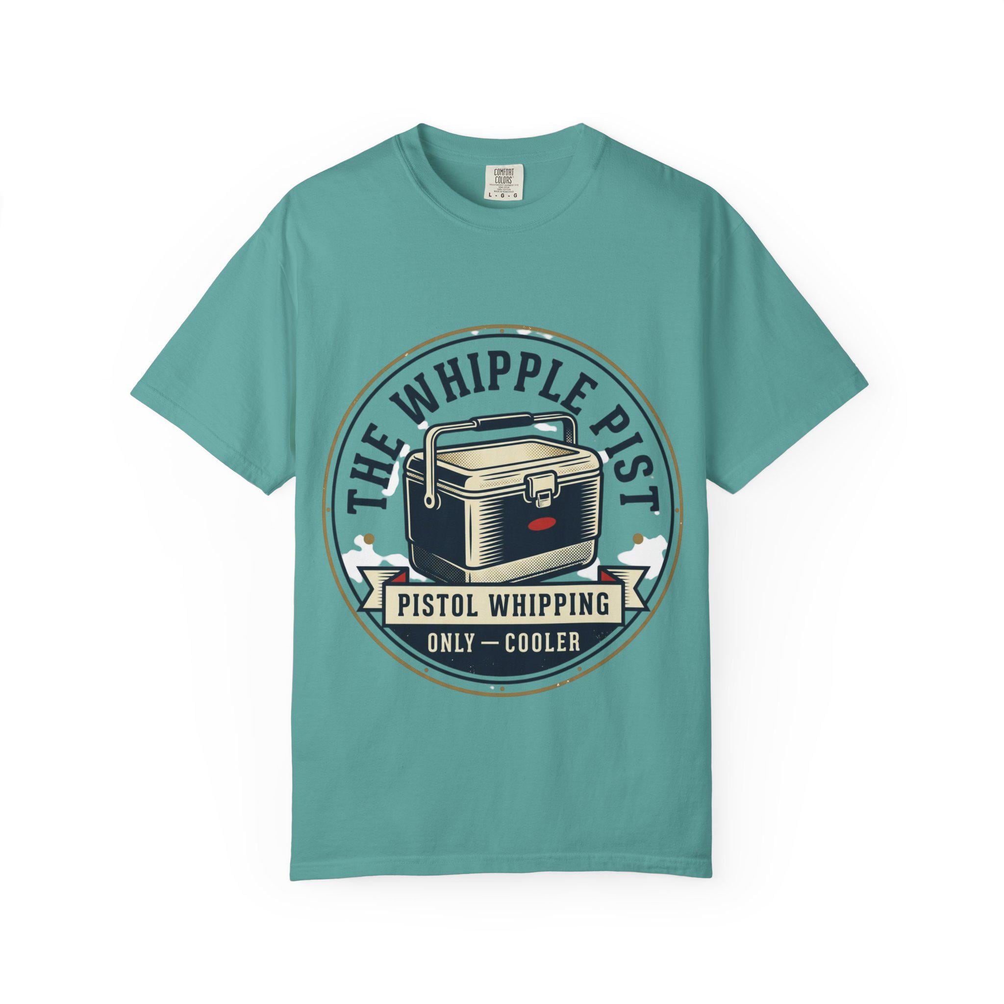 The Whipple Pistol Cooler graphic tee | Pistol Whipping design