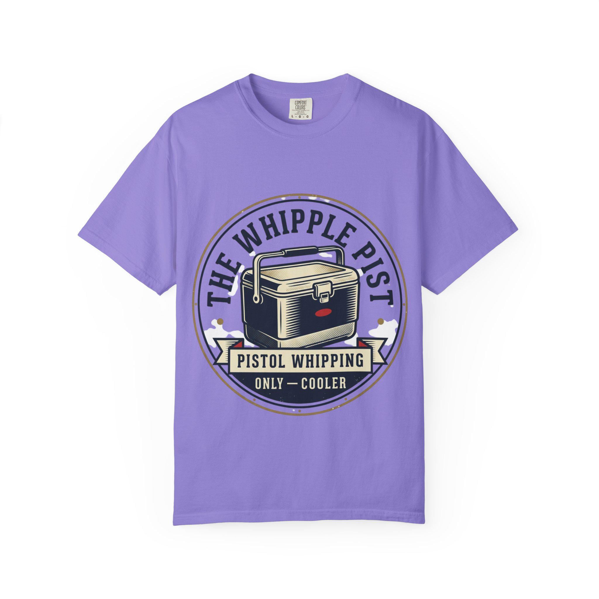 The Whipple Pistol Cooler graphic tee | Pistol Whipping design