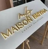Custom Laser Engraved Acrylic Sign