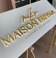 Custom Laser Engraved Acrylic Sign