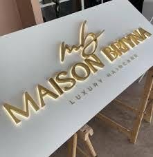 Custom Laser Engraved Acrylic Sign
