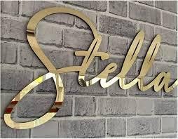 Custom Laser Engraved Acrylic Sign