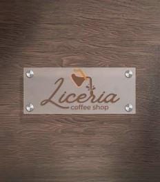 Custom Laser Engraved Acrylic Sign