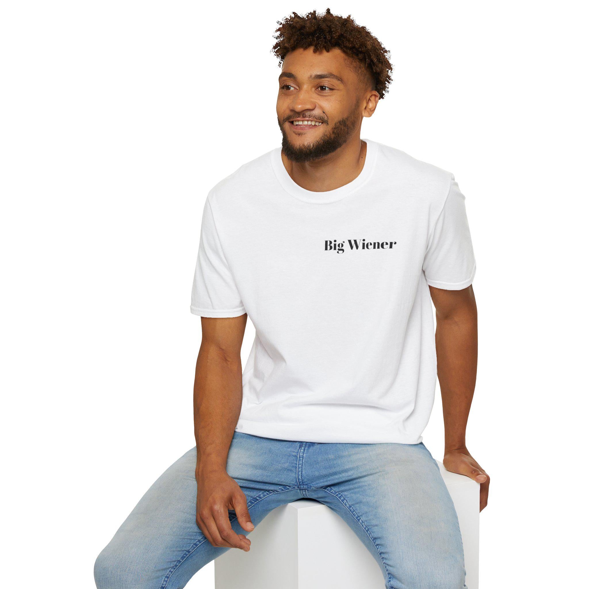 Copy of Big Wiener T-Shirt | Minimal Text Tee