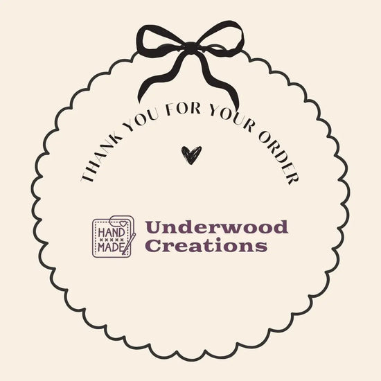 2.25" x 1.25" Rectangle Custom Sticker – Printed by Underwood Creations