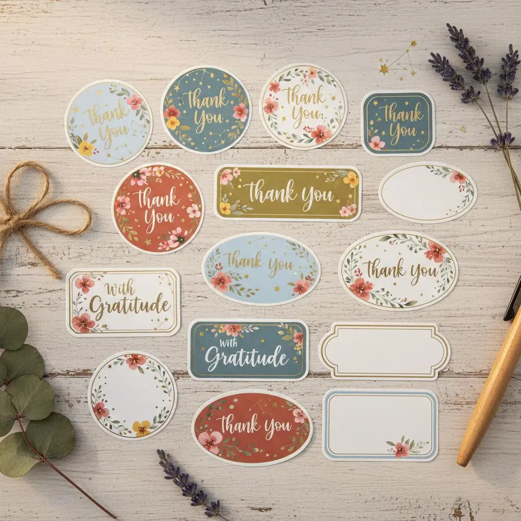 Functional Stickers – Journal & Filing Labels