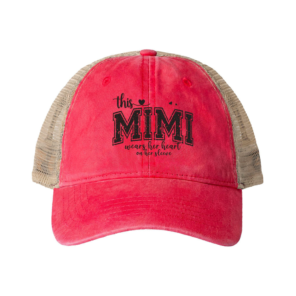 Women's Washed Mesh-Back Cap Mimi