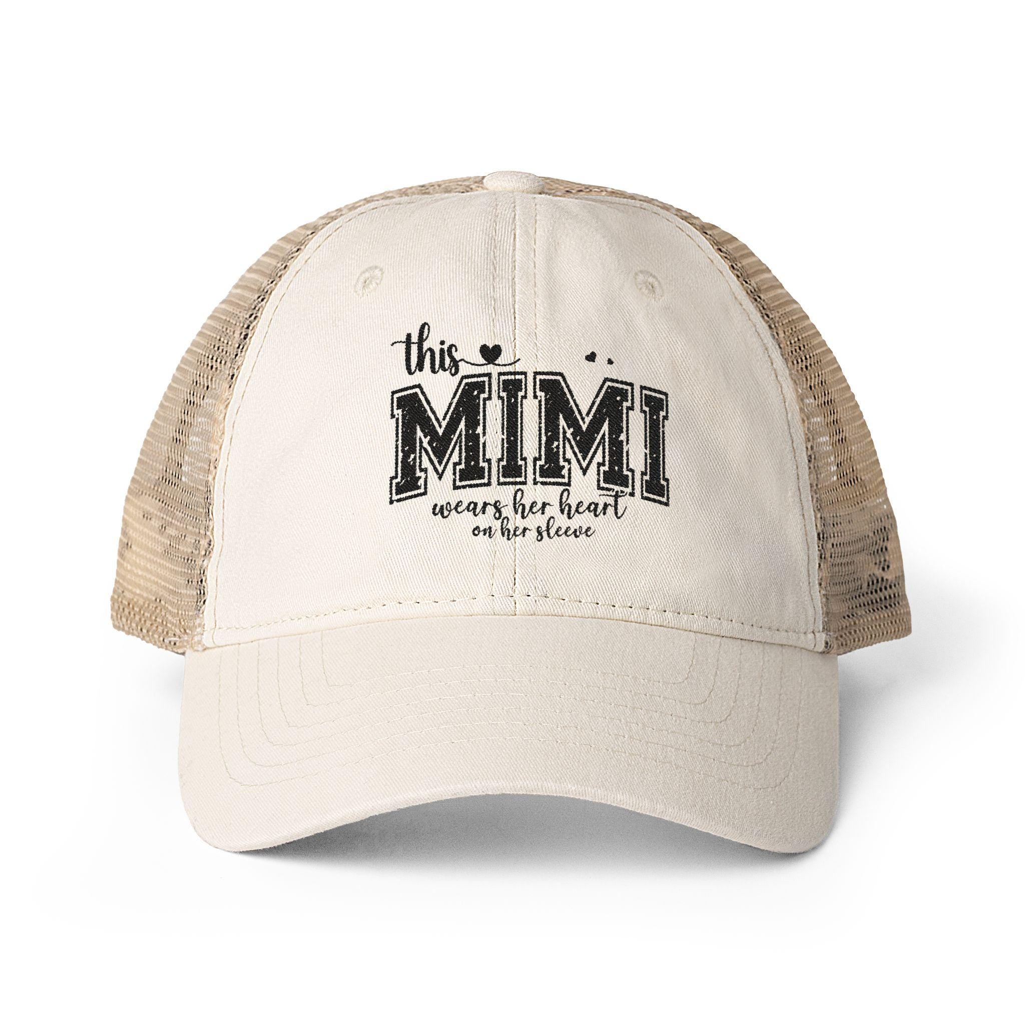 Women's Washed Mesh-Back Cap Mimi