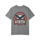 250 Years Eagle Badge T-Shirt | USA 4th of July Patriotic Tee