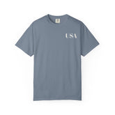250 Years Eagle Badge T-Shirt | USA 4th of July Patriotic Tee