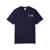250 Years Eagle Badge T-Shirt | USA 4th of July Patriotic Tee