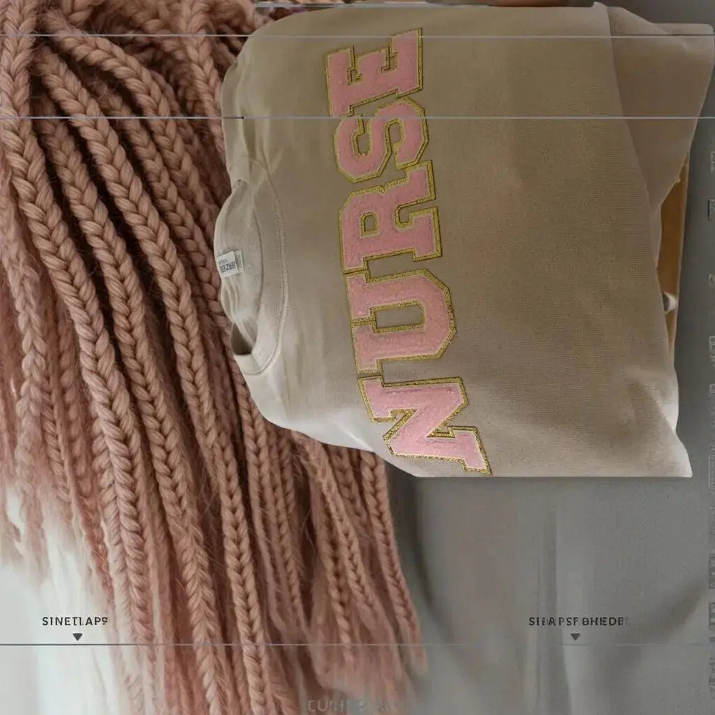 Custom Chenille Patch Sweatshirt