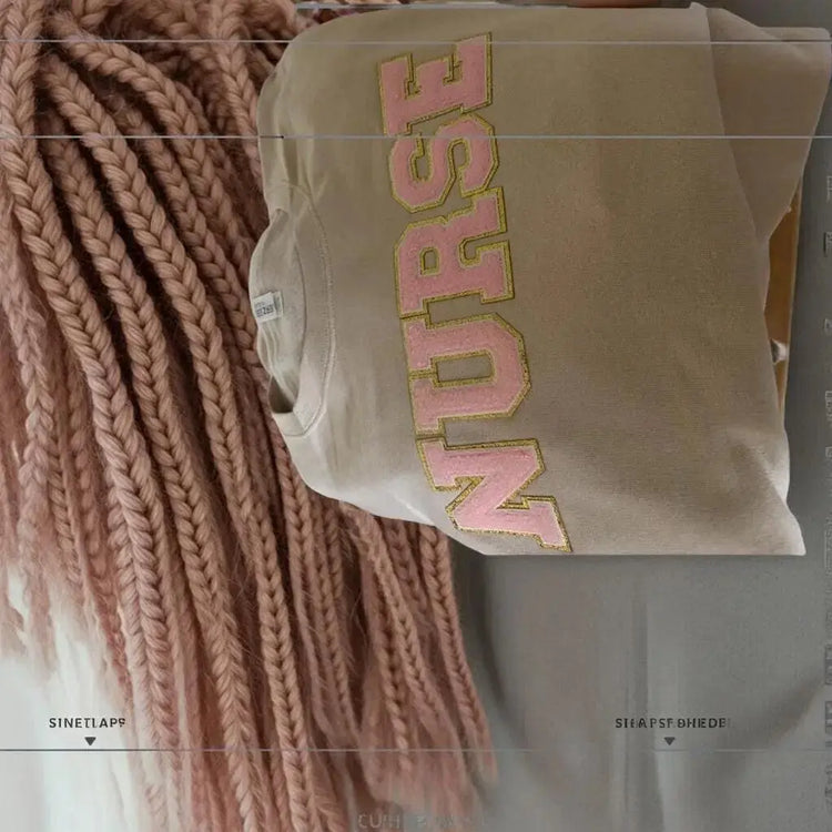 Custom Chenille Patch Sweatshirt