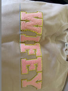 Custom Chenille Patch Sweatshirt Underwood Creations