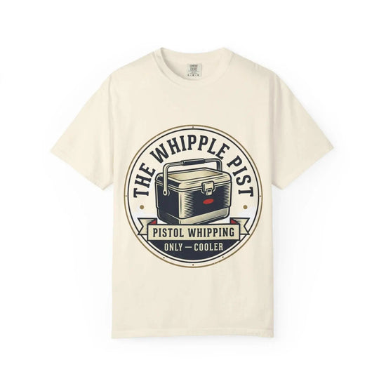 The Whipple Pistol Cooler graphic tee | Pistol Whipping design