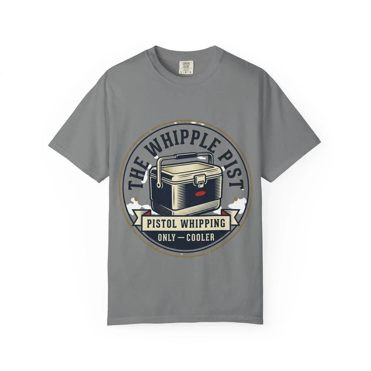 The Whipple Pistol Cooler graphic tee | Pistol Whipping design
