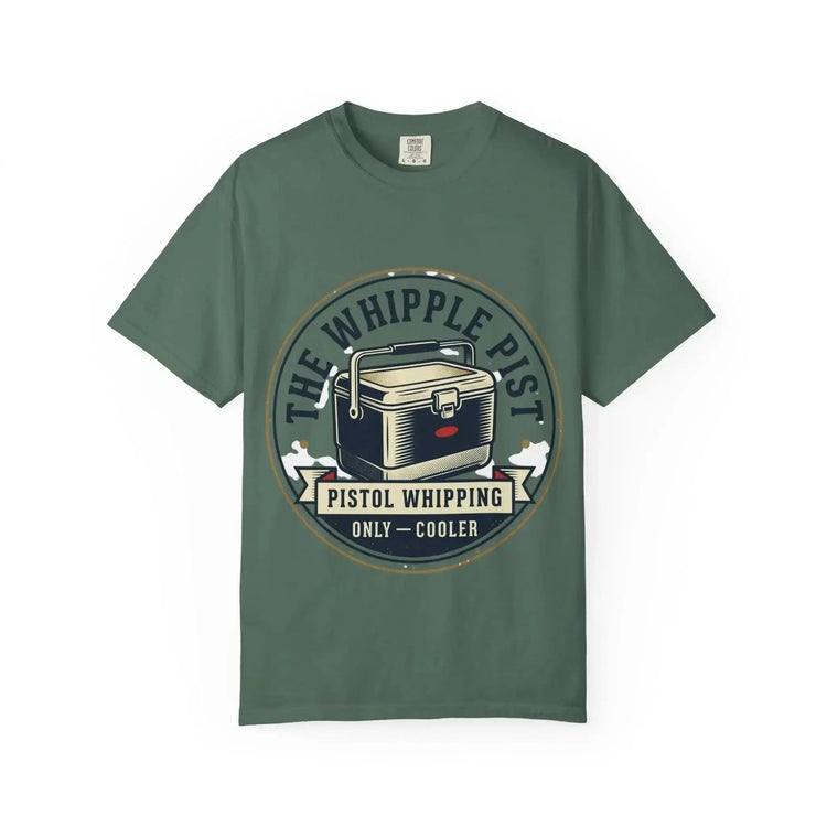 The Whipple Pistol Cooler graphic tee | Pistol Whipping design