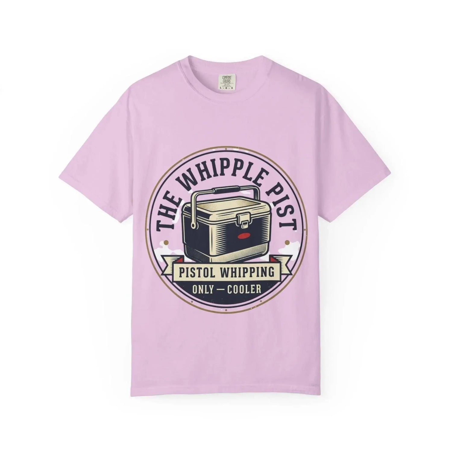 The Whipple Pistol Cooler graphic tee | Pistol Whipping design