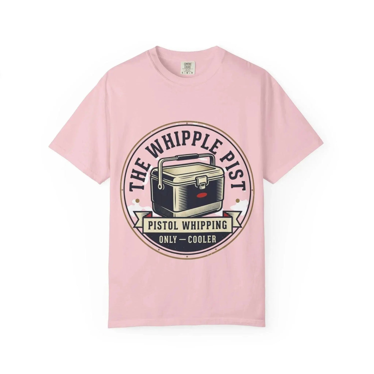 The Whipple Pistol Cooler graphic tee | Pistol Whipping design