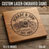 Custom Laser-Engraved Signs Ad