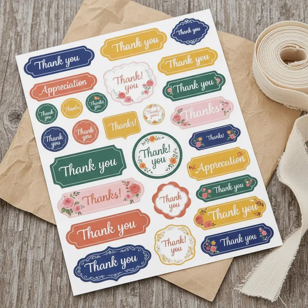 Functional Stickers – Journal & Filing Labels
