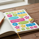 Functional Stickers – Journal & Filing Labels