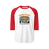 Retro Half Sleeve Shirt Raglan Shirt | Vintage 3/4 Sleeve Baseball Tee