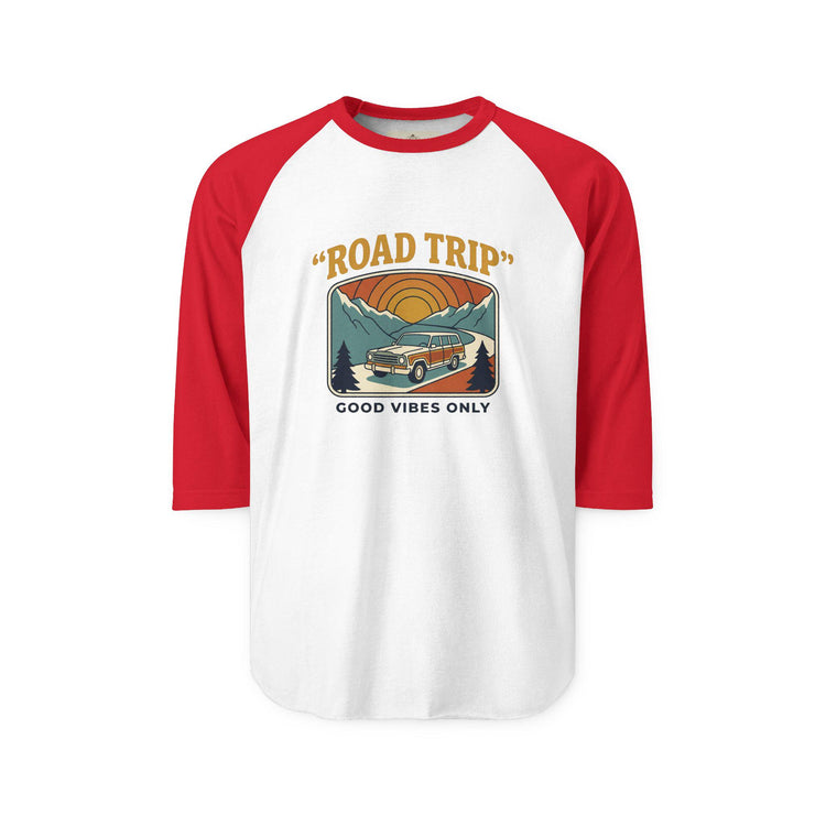Retro Half Sleeve Shirt Raglan Shirt | Vintage 3/4 Sleeve Baseball Tee
