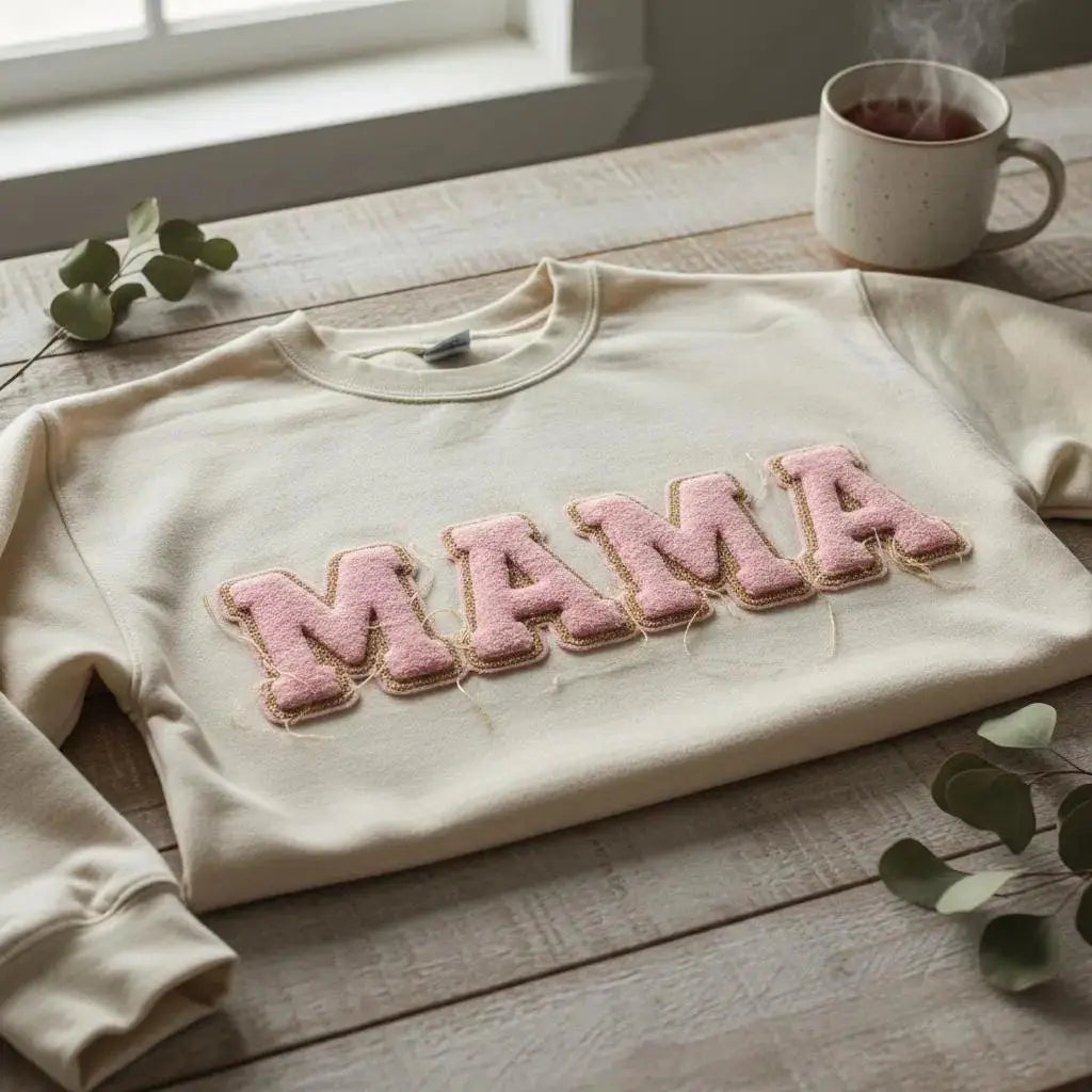 Custom Chenille Patch Sweatshirt