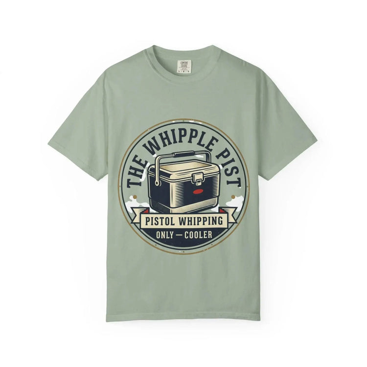 The Whipple Pistol Cooler graphic tee | Pistol Whipping design