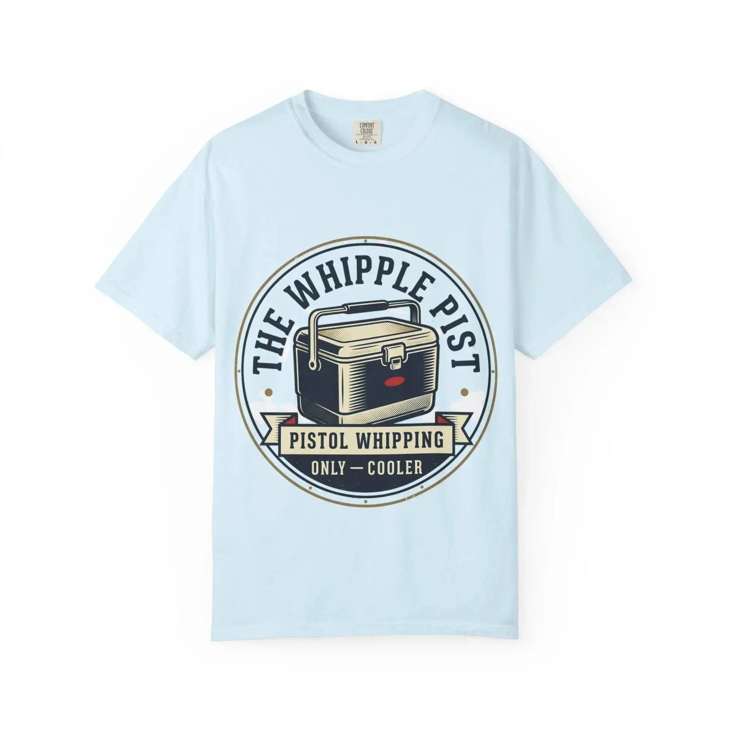 The Whipple Pistol Cooler graphic tee | Pistol Whipping design