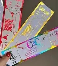 Custom Surprise Ticket Foiled & Personalized Underwood Creations