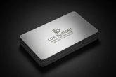 Custom Aluminum Business Cards