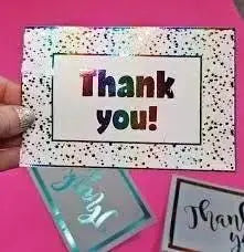 Foiled Cards and Tickets: Elegant Sentiments, Memorable Experiences