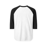 Retro Half Sleeve Shirt Raglan Shirt | Vintage 3/4 Sleeve Baseball Tee