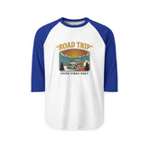 Retro Half Sleeve Shirt Raglan Shirt | Vintage 3/4 Sleeve Baseball Tee
