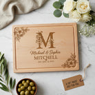 Custom Engraved Wood Cutting Board, Family Keepsake, Wedding Gift, Business Logo