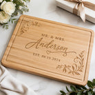 Custom Engraved Wood Cutting Board, Family Keepsake, Wedding Gift, Business Logo