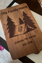 Custom Engraved Walnut Cutting Board, Realtor Closing Gift, Housewarming Present