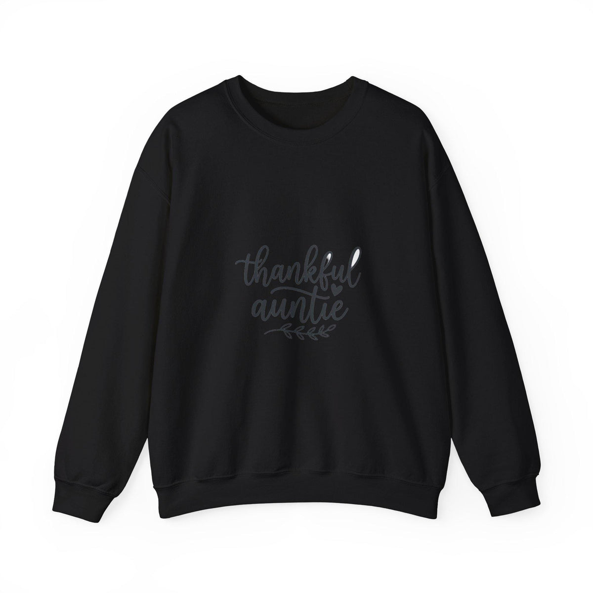 Thankful Auntie Crewneck, Thanksgiving sweatshirt, Fall foliage, Harvest family tee