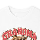 Chenille Patch with Grandma I Love My Herd long sleeve tee | Highland Cow family design