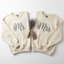 Matching Mr. and Mrs. Embroidered Sweatshirts – Couples Wedding Gift Set