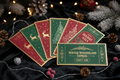 Custom Holiday Foiled Tickets