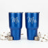 Matching Mr. and Mrs. Tumblers – Blue