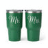 Matching Mr. and Mrs. Tumblers – Green