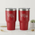 Matching Mr. and Mrs. Tumblers – Red